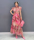 Floral Veil Dress